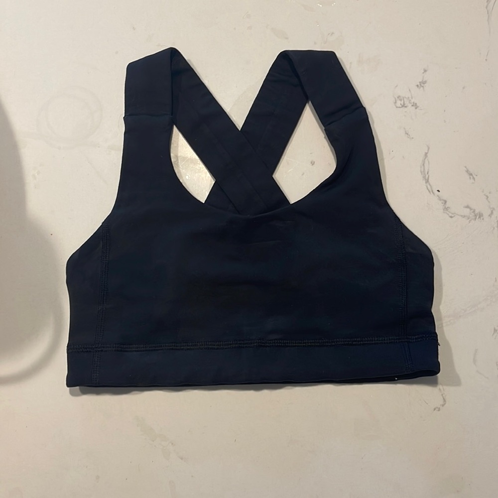 Lulu lemon black sports bra